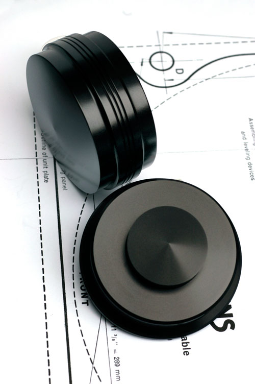 Plinth-Design-Black-anodised-record-weights